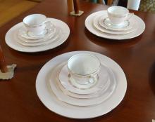 MINTON "PARKWOOD PINK" DINNERWARE
