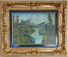 FRAMED "LANDSCAPE" OIL PAINTING