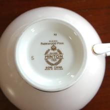 MINTON "PARKWOOD PINK" DINNERWARE