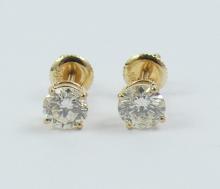 DIAMOND STUD EARRINGS