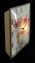 WILLARD BATTERIES CLOCK