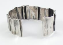 MODERNIST SILVER BRACELET