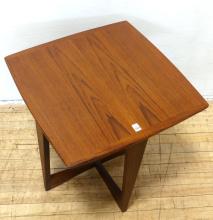 TEAK LAMP TABLE