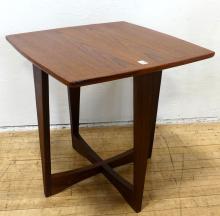 TEAK LAMP TABLE