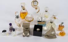 SCENT BOTTLES & CLOCKS