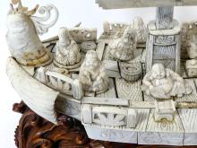 MAJOR CHINESE IVORY CARVING