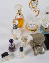 SCENT BOTTLES & CLOCKS