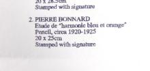 PIERRE BONNARD