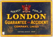 RARE LONDON INSURANCE SIGN