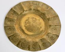 EASTERN BRASS TRAY