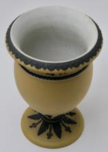 WEDGWOOD YELLOW BUFF VASE