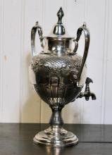 SILVER PLATED URN