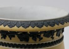 WEDGWOOD YELLOW BUFF VASE
