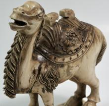IVORY AND BONE CARVINGS