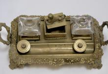 BRONZE INKSTAND