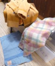 HUDSON'S BAY COAT AND BLANKETS