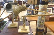 PAIR HERBERT TERRY DESK/TABLE LAMPS