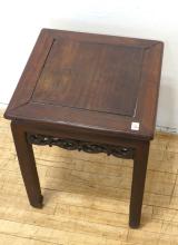 CHINESE ROSEWOOD SIDE TABLE