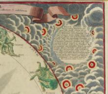 18TH CENTURY CELESTIAL CHART