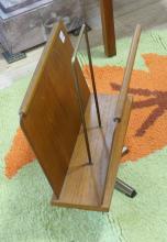 MCM TEAK MAGAZINE RACK