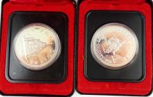 (6) CANADIAN SILVER PROOF DOLLARS