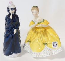 TWO ROYAL DOULTON FIGURINES