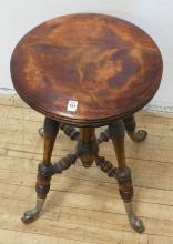 ANTIQUE PIANO STOOL