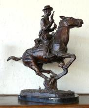 REMINGTON RE-CAST BRONZE