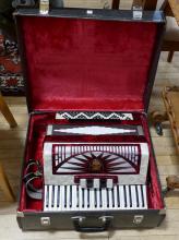 VINTAGE ACCORDION WITH CASE