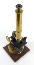 ANTIQUE MONOCULAR MICROSCOPE