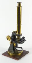 ANTIQUE MONOCULAR MICROSCOPE
