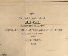 19TH CENTURY MAP OF HAWAII