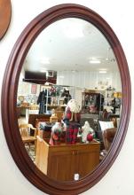 GIBBARD MAHOGANY WALL MIRROR