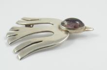 UNIQUE MODERNIST BROOCH