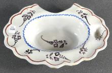 EARLY FAIENCE BARBER BOWL