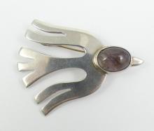 UNIQUE MODERNIST BROOCH