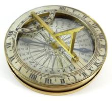 GEORGIAN MARINER'S COMPASS/SUNDIAL