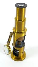 BRASS DRUM MICROSCOPE