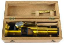 BRASS DRUM MICROSCOPE