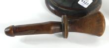 RARE 18TH CENTURY MORTAR & PESTLE