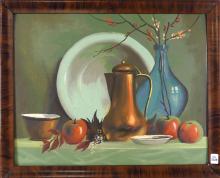 VINTAGE STILL LIFE OIL