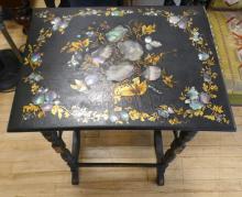 PAPIER MACHE NEST OF TABLES