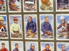 FRAMED CIGARETTE CARDS