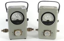 TWO VINTAGE WATTMETERS