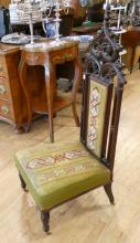 VICTORIAN BISHOP'S CHAIR