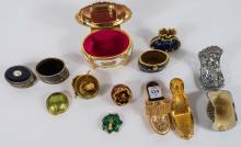 SEVEN TRINKET/JEWEL BOXES