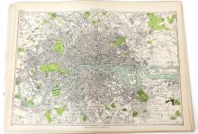 ANTIQUE MAPS CIRCA 1880