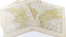 ANTIQUE MAPS CIRCA 1880