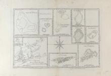 ANTIQUE MAPS: VOYAGE OF PHILIP CARTERET, 1766-1769