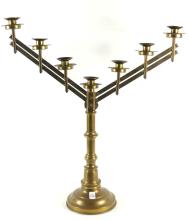 ANTIQUE ADJUSTABLE CANDELABRUM